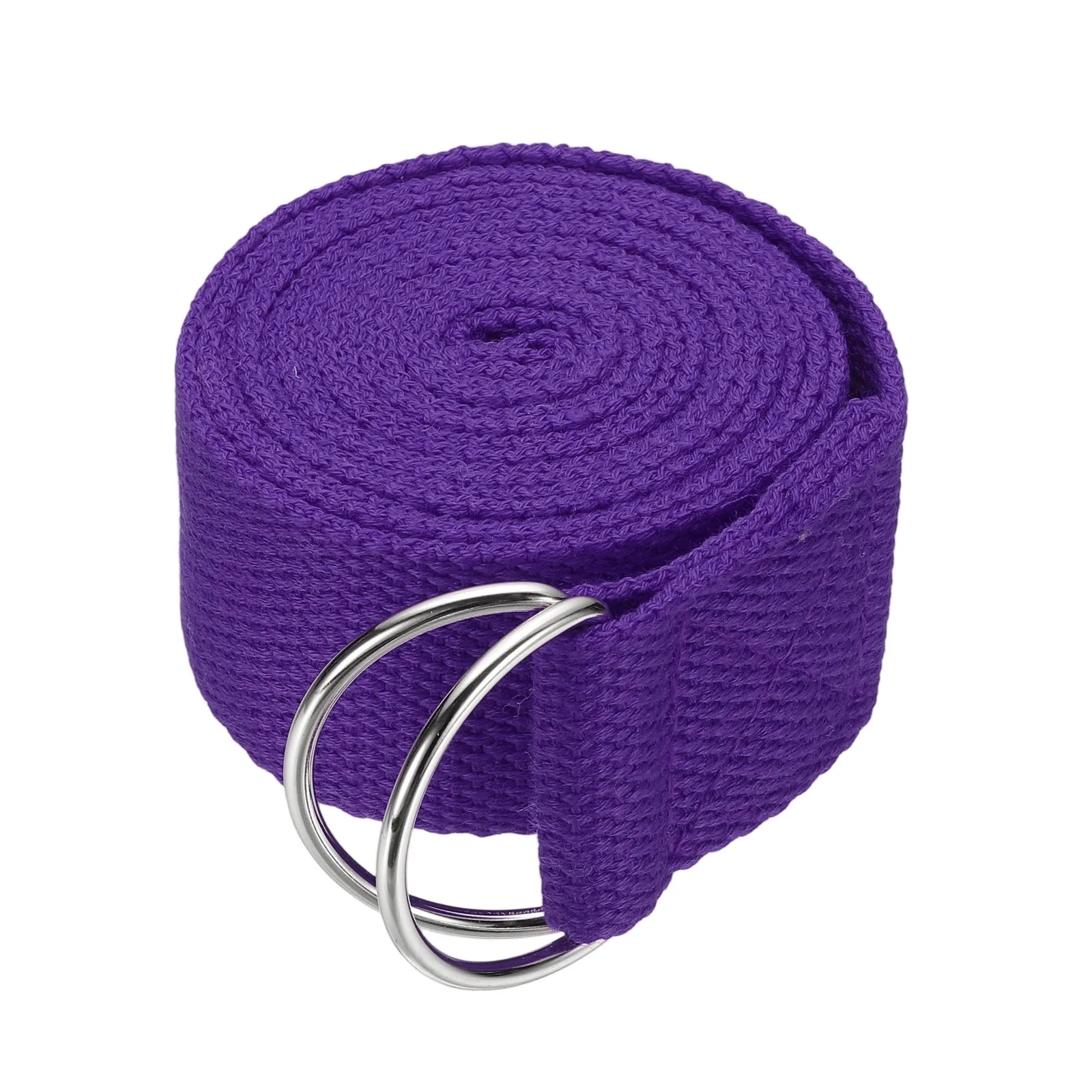 Yoga Strap for Stretching 1.8/2.5/3.2meter Athletic Stretch Band with Adjustable Metal D Ring Buckle Yoga Bands Exercise