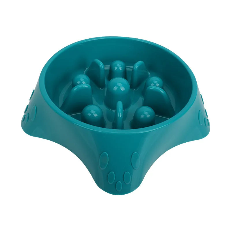 Dog Slow Feeder Slow Food Bowl  Anti-Choking Anti-tipping Delay eating Anti-slip pet food bowl easy to clean Slow down eating