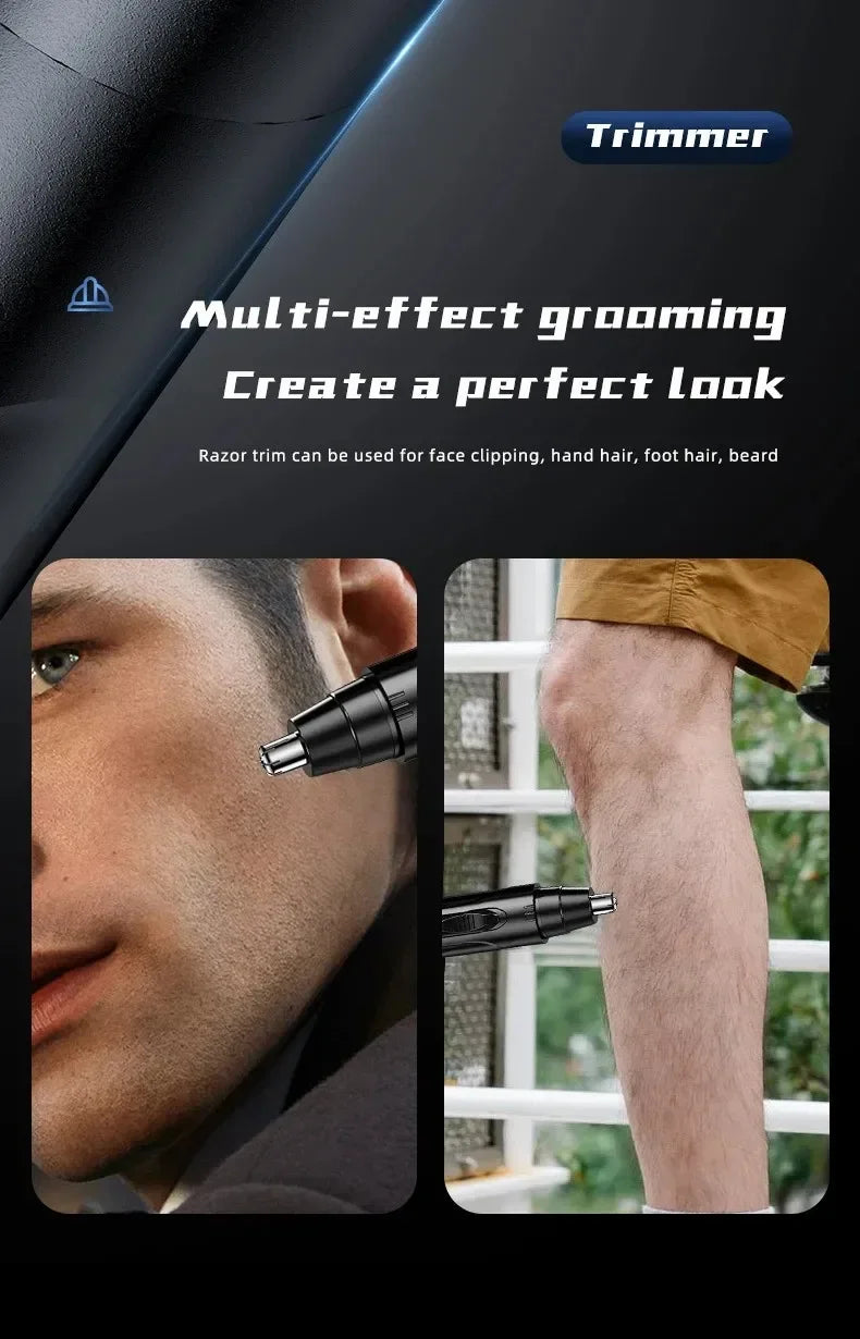 Electric Nose Hair Trimmer Ear and Nose Hair Trimmer Professional Painless Nose Hair Trimmer For MenAnd Women