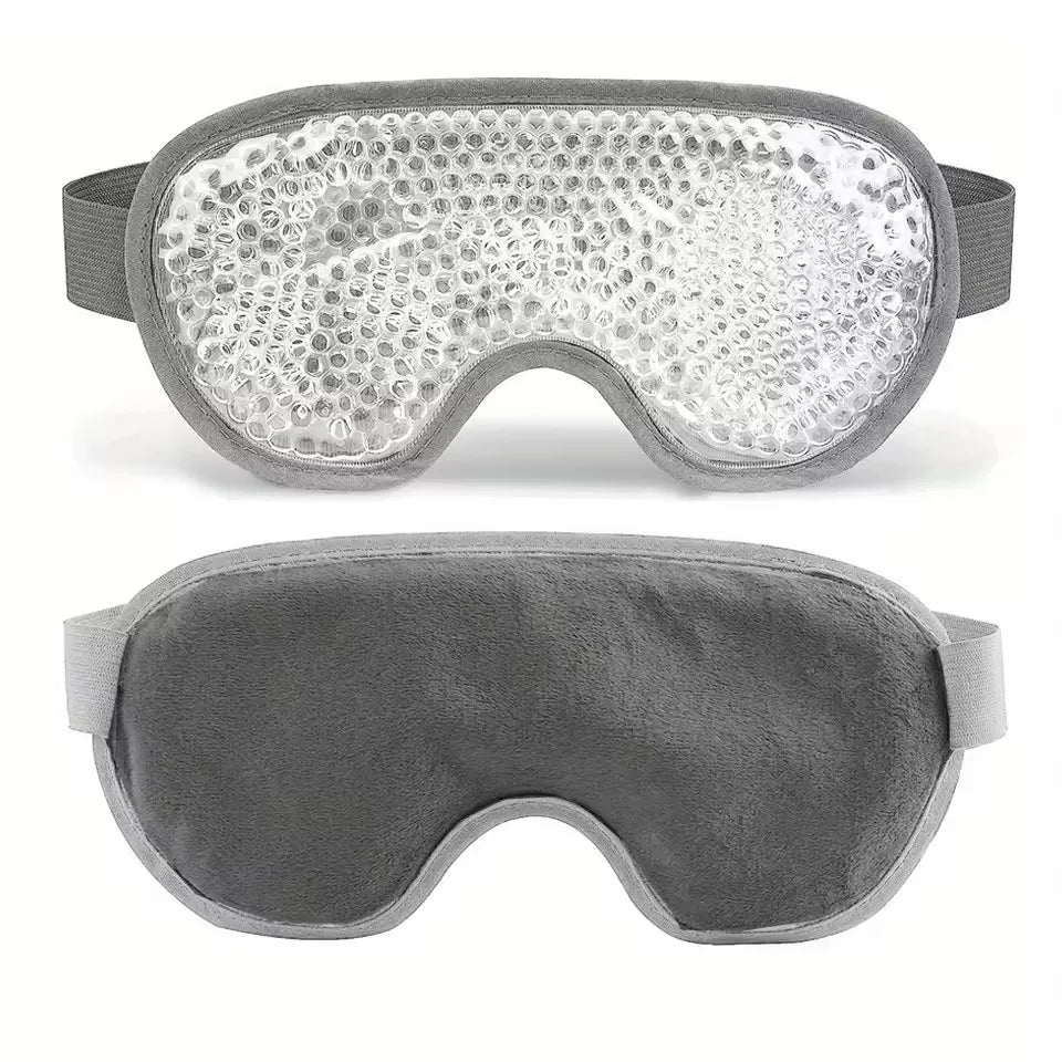 Cooling Eye Mask with Gel Bead Reusable Cold Compress Ice Pack Sleeping Eye Cooling Pads for After Eyelid Surgery Skin Care Tool