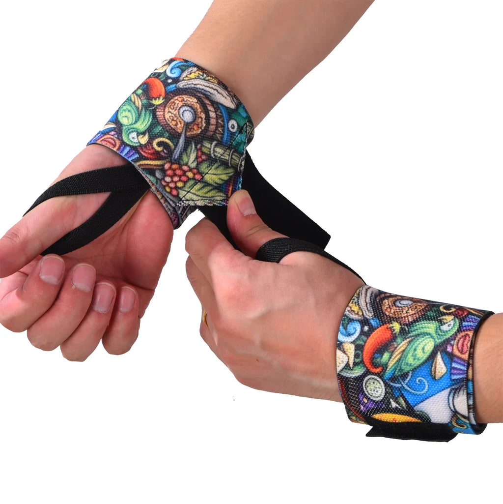 Lifting straps for weightlifting, Gym wrist straps for men women, Padded Cotton Weightlifting Straps for Bodybuilding, Powerlif