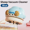 Mini Desktop Vacuum Cleaner, 2-Speed Strong Suction, USB Rechargeable Handheld Vacuum for Keyboard, Desk, Car
