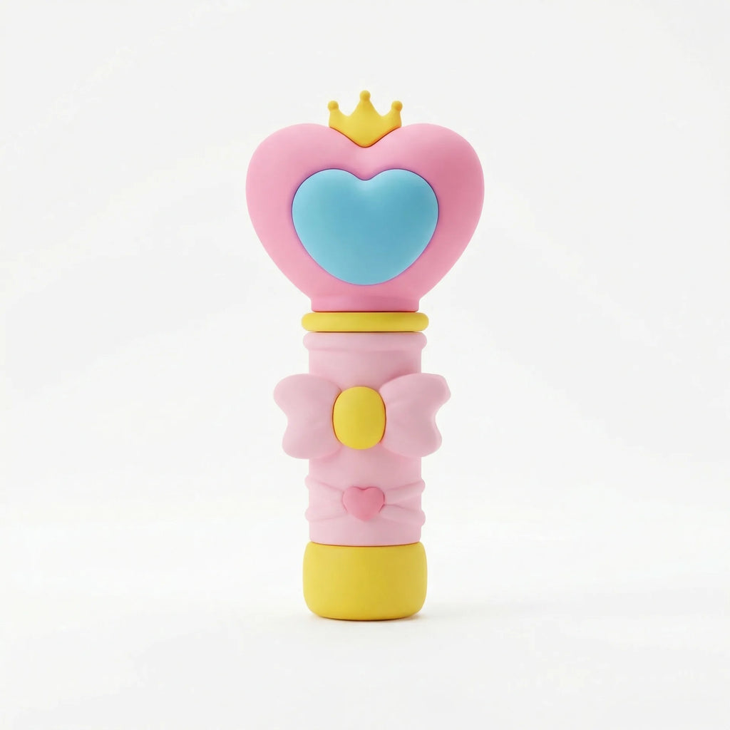 1Pcs 5ml Portable Refillable Spray Bottle Heart-Shaped Wand Sprayer, Mini Makeup and Hydrating Mist, Cute Travel-Size Bottle