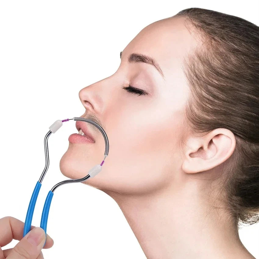 Facial Hair Remover For Women.Remove Unwanted Hair On Upper Lip,Chin,Face,Or Neck The Original Remover Spring For Unsightly Hair