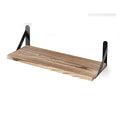Floating Shelves for Wall Bookshelves Wall Mounted Wood Shelf for Living Room Bathroom Bedroom Kitchen Home Decor Clothing Rack