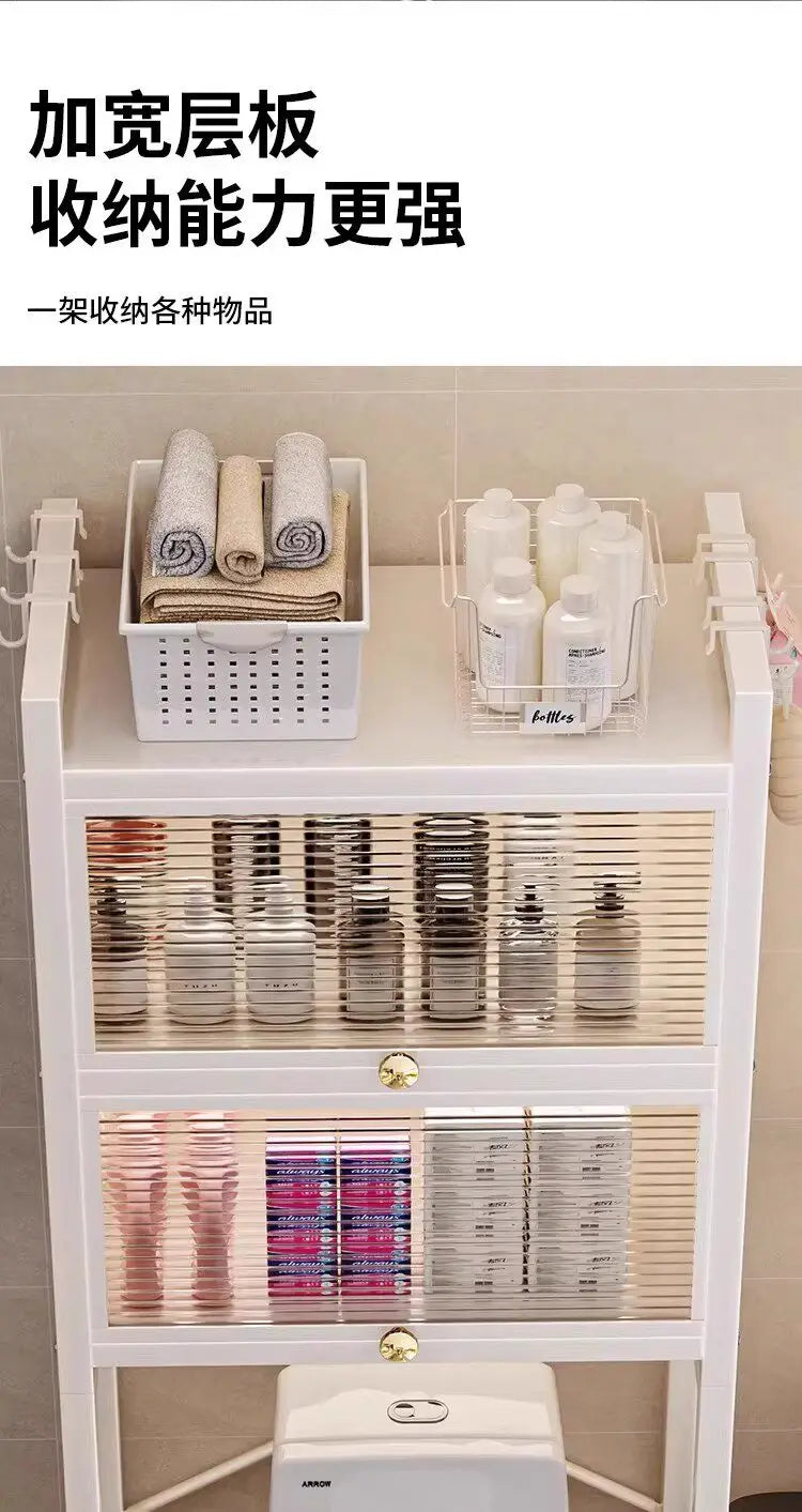 Bathroom Display Storage Shelves Skincare Corner Toothbrush Trinket Storage Shelves Decoration Towel Estante Room Stuff