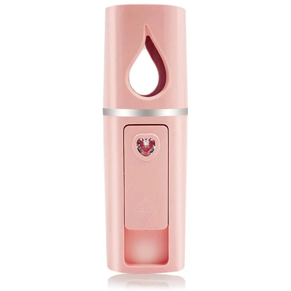 Nano Facial Steamer Mist Spray Eyelash Extensions Cleaning Pores Water Moisturizing Hydrating Face Cute Mini Handheld Sprayer