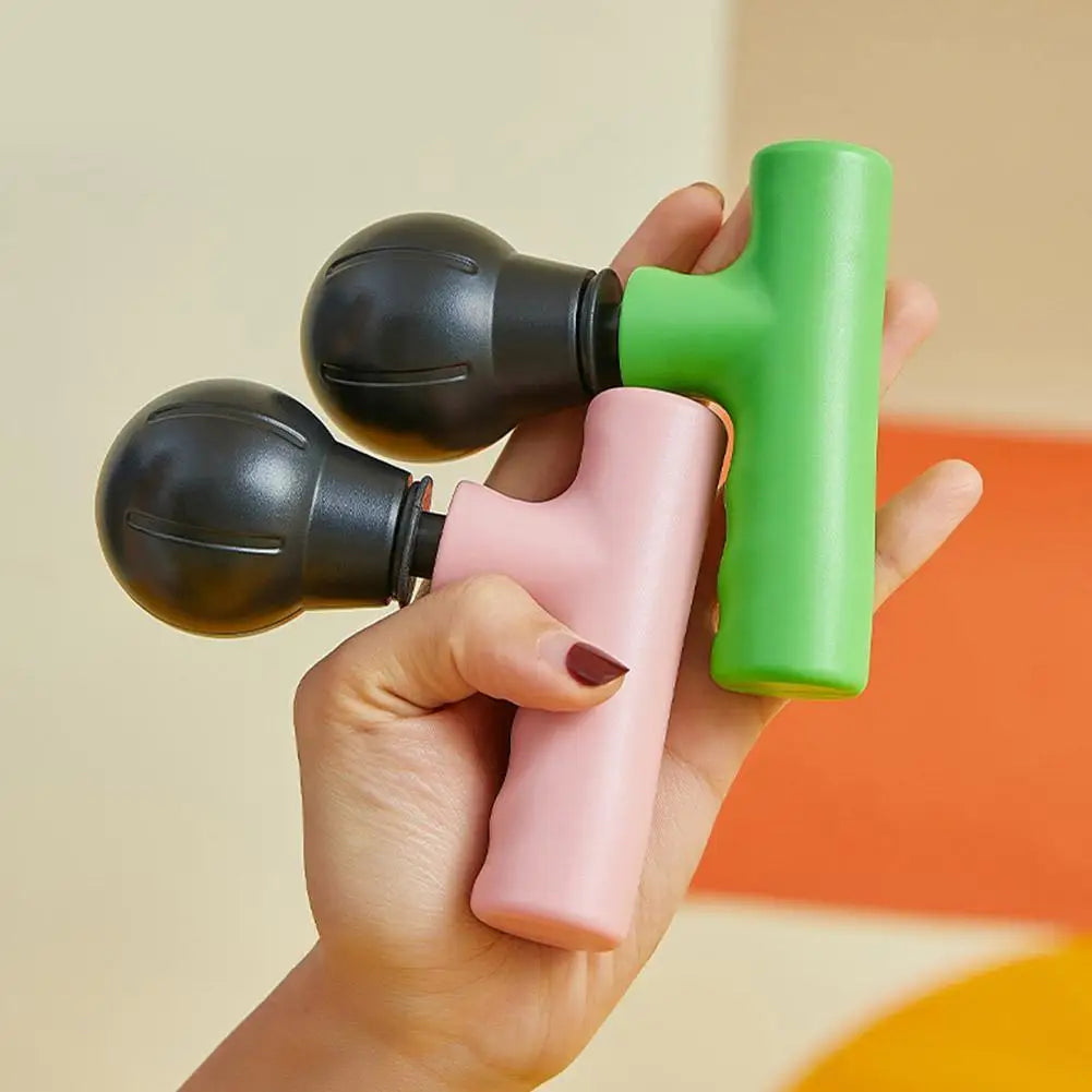 Mini Massage Gun Deep Tissue Percussion Muscle Massager Rechargeable for Arm Back Pain Relief Small Travel Size