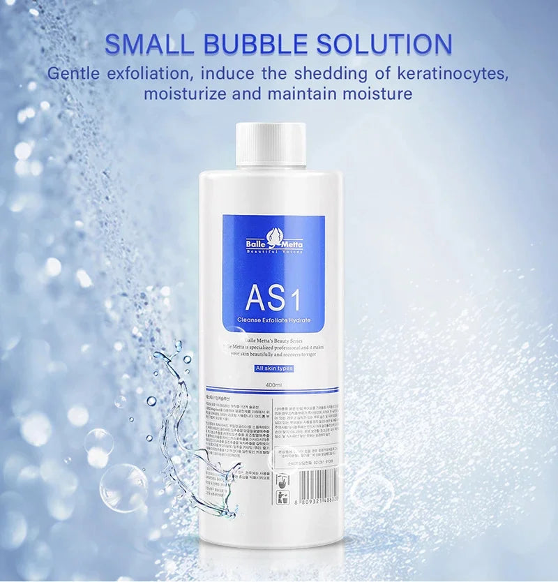 3PCS Skincare Deep Cleansing AS1 SA2 AO3 Water based Exfoliating Liquid Pore Shrinking Moisturizing Liquid Beauty Salon Facial