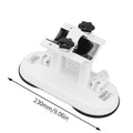 Hands-Free Massage Gun Holder with Double Suction Base, Adjustable Fascia Gun Mount for Muscle Recovery and Fitness Relaxation
