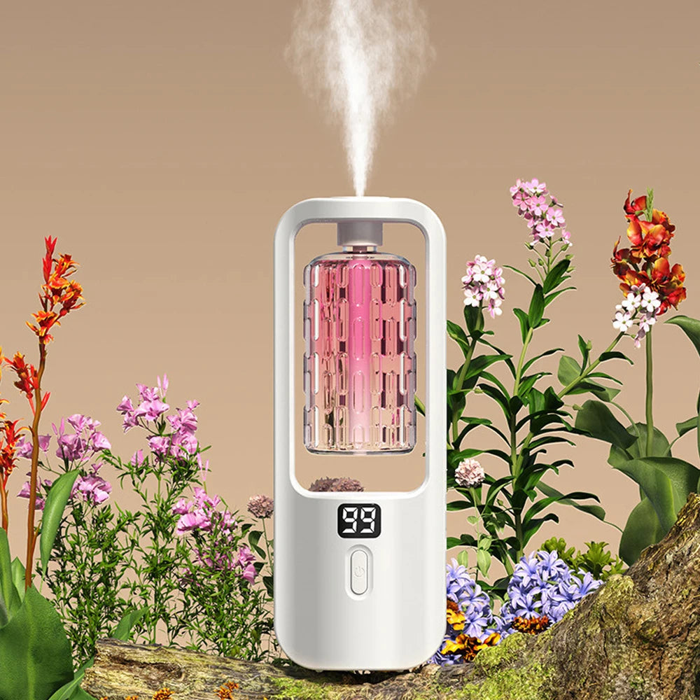 50ml Essential Oils Diffuser USB Multi-mode LED Digital Display 7 Gear Home Wall Mounted Display Air Freshener Smart Fragrance