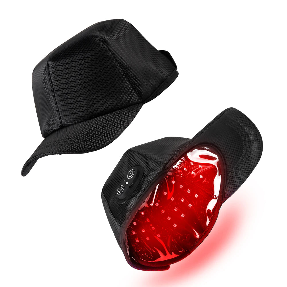 Red Light 650nm+850nm Infrared Hair Growth Cap Hair Loss Treatment Hat Anti Hair Loss Restore Hair Thickness Hair Regrowth Care