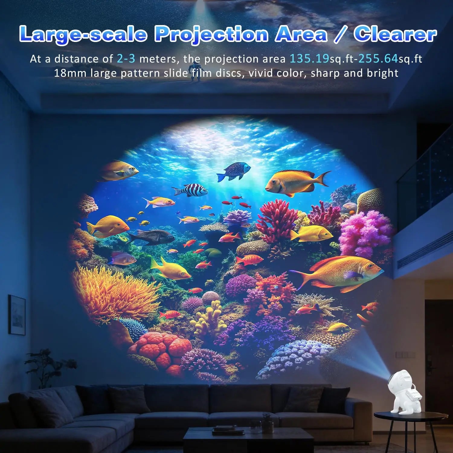 Galaxy Projector Pro HD 25 in 1 Star Projector Galaxy Light Timer White Noise Bluetooth LED Space Lamp Bedroom Decor for Adults