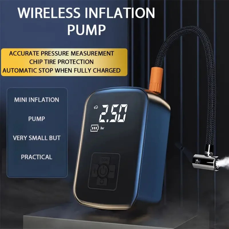 LEIBOO Wireless Car Air Compressor Air Pump
