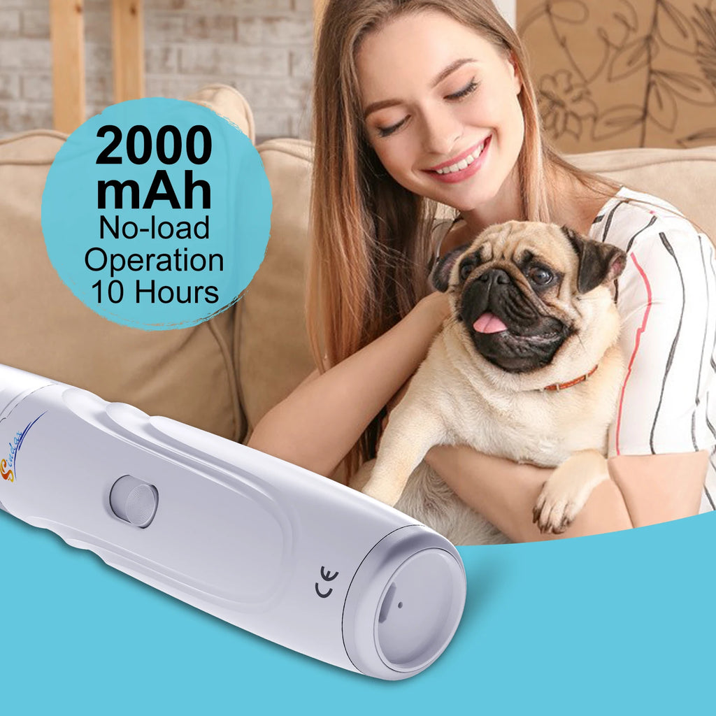 Dog Nail Grinder USB Rechargeable Electric Pet Claw Grinder & Trimmer Painless Lime For Dog Pets Nail File гриндер для собак