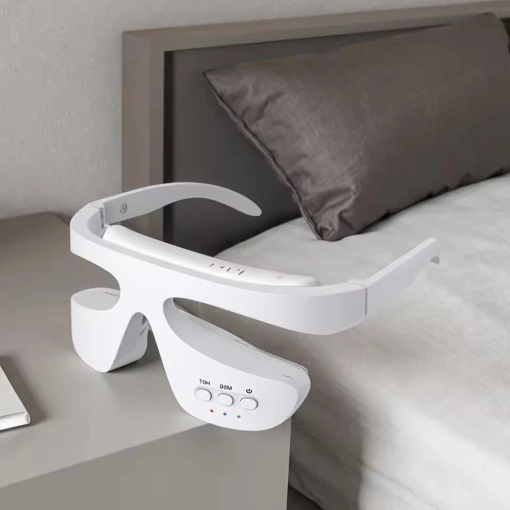 3D Eye Massager Anti-Aging Eye Massager Eyes Fatigue Relief Relaxation Relieve Dark Circles EMS Eye Care Massage Eye Bag Removal