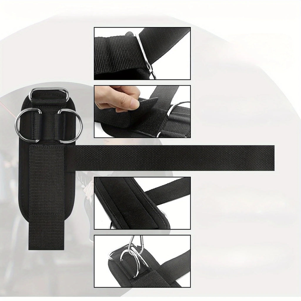 2Pcs Weightlifting Straps with D Ring,Adjustable Wrist Straps for Weightlifting,Fitness for Men and Women,Suitable for Gy