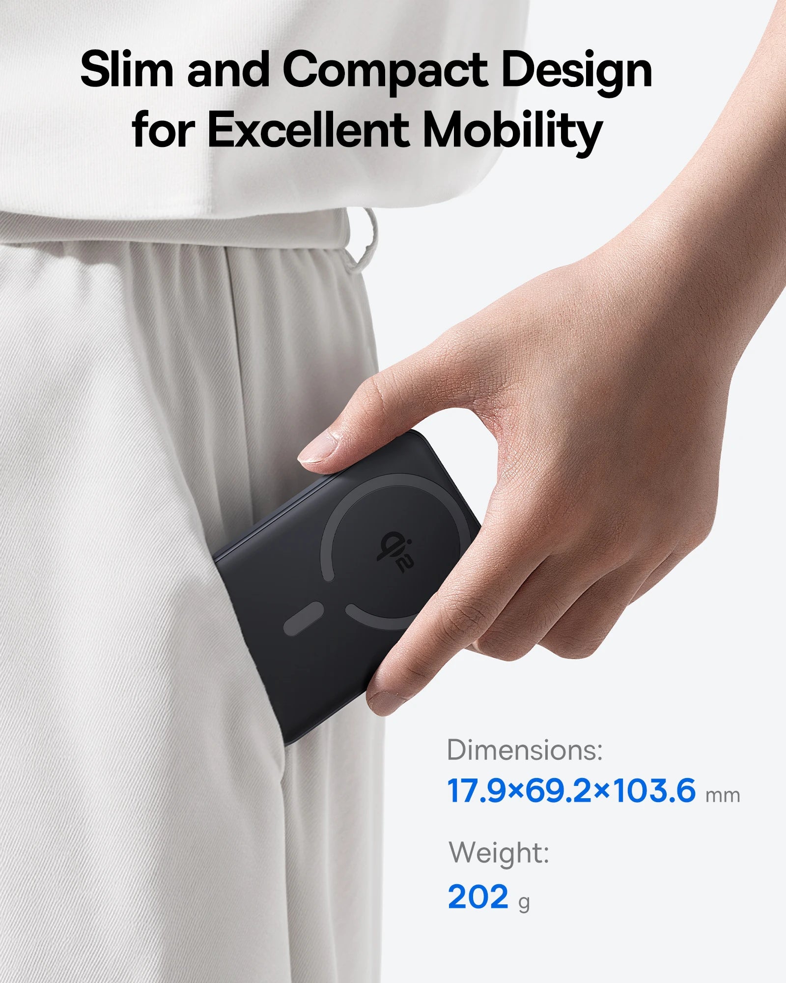 Baseus Qi2 Magnetic Power Bank 10000mah 15W Wireless Charging 22.5W Wired Charge Qi2-Certified for iPhone 16 15 14 13 12 Pro Max