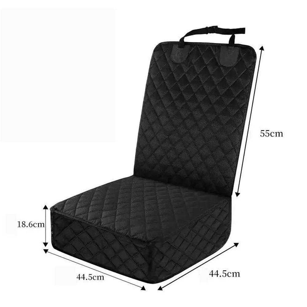 Dog Car Seat Covers Waterproof Front Seat Cover for Dogs Scratch-Proof Nonslip Pet Passenger Seat Cover Protector Fit for Cars