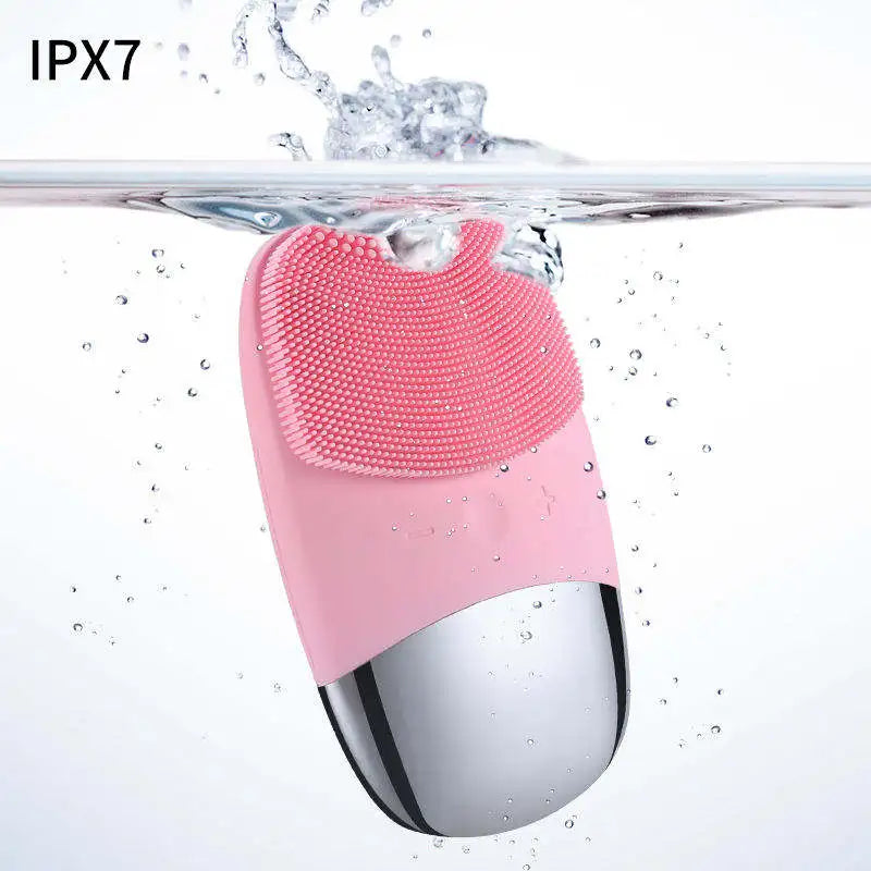Electric Face Cleansing Brush Sonic Electric Facial Cleanser Facial Cleansing Brush Skin Scrubber Skin Massager Skin Care Tools