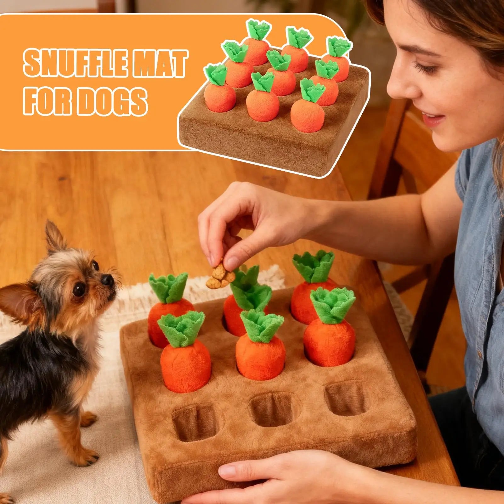 1set Snuffle Mat for Dogs Puppy Pets Large Interactive Feeding Toy Mental Stimulation Enrichment Foraging Feeder Boredom Relief