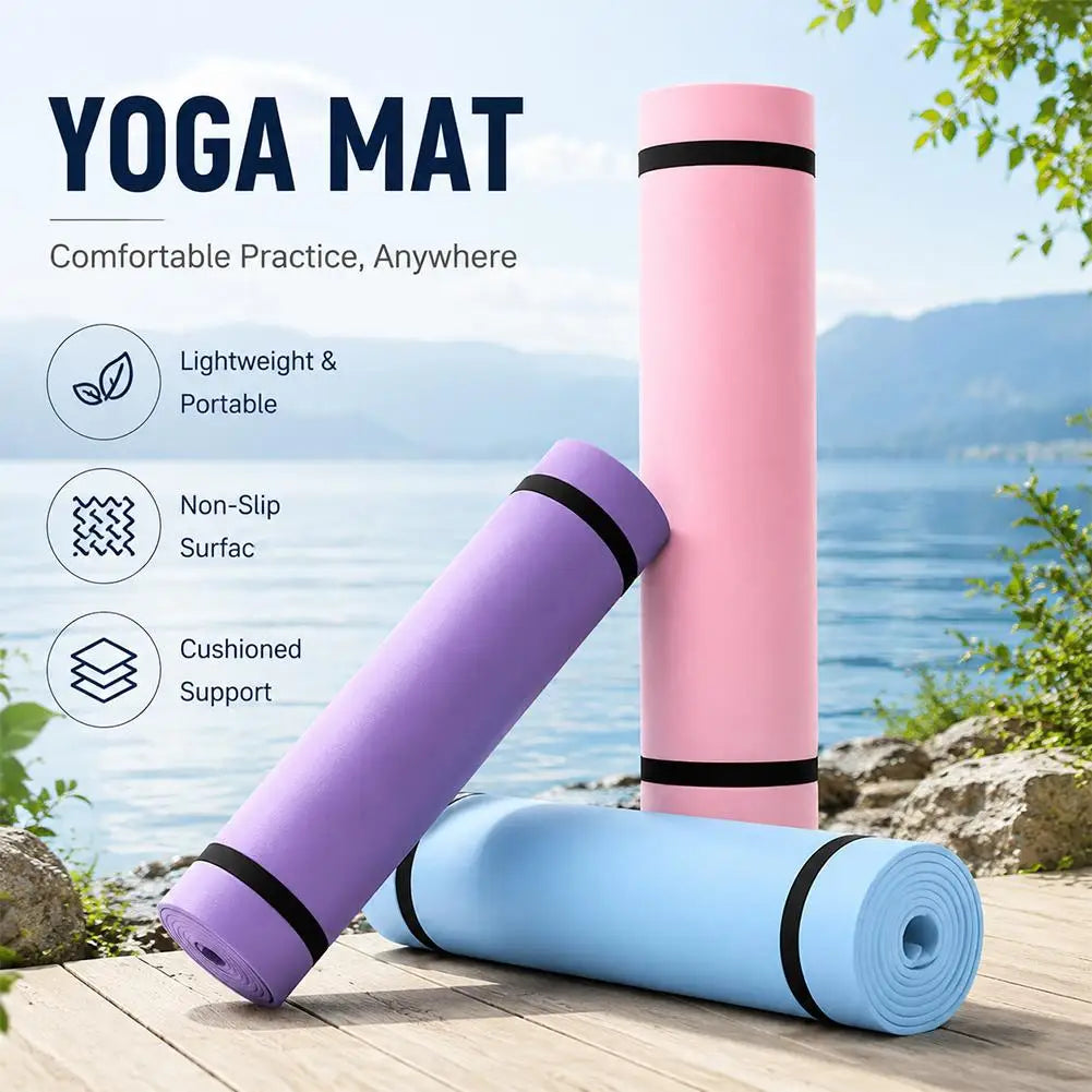 Yoga Mat Nonslip Exercise Fitness Pilates Mat Exercise Body Building Blanket For Exercise Yoga And Pilates Gymnastics Mat