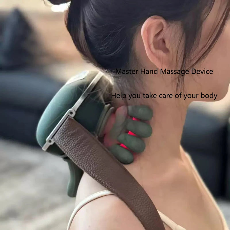 In-Stock Shoulder And Neck Massager, Cervical Massager For Home Use, Portable Trapezius Neck Massager