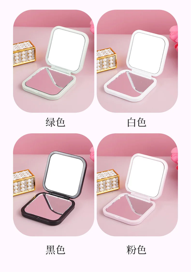 Round Mini Makeup Mirror Dustproof Small Makeup Mirror Gift For Birthday