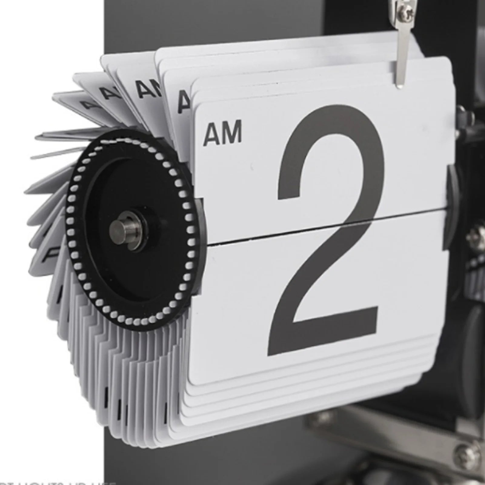 Clock Digital  Down Clock Retro Minimalist Single Foot Mechanical Auto  Clock Desk Clock for Home Livingroom