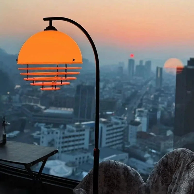 Sunset Floor Lamp Medieval Style Minimalist Floor Light Living Room Bedroom Balcony Mood Lights Indoor Decoration Lighting Lamps