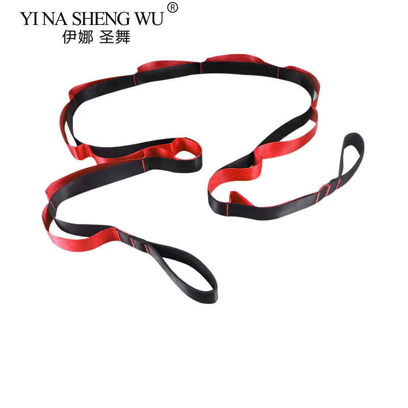 Stretching Strap Yoga Strap with Loops, Stretch Straps for Physical Therapy, Non-Elastic Exercise Strap for Pilates, Dance,Sport