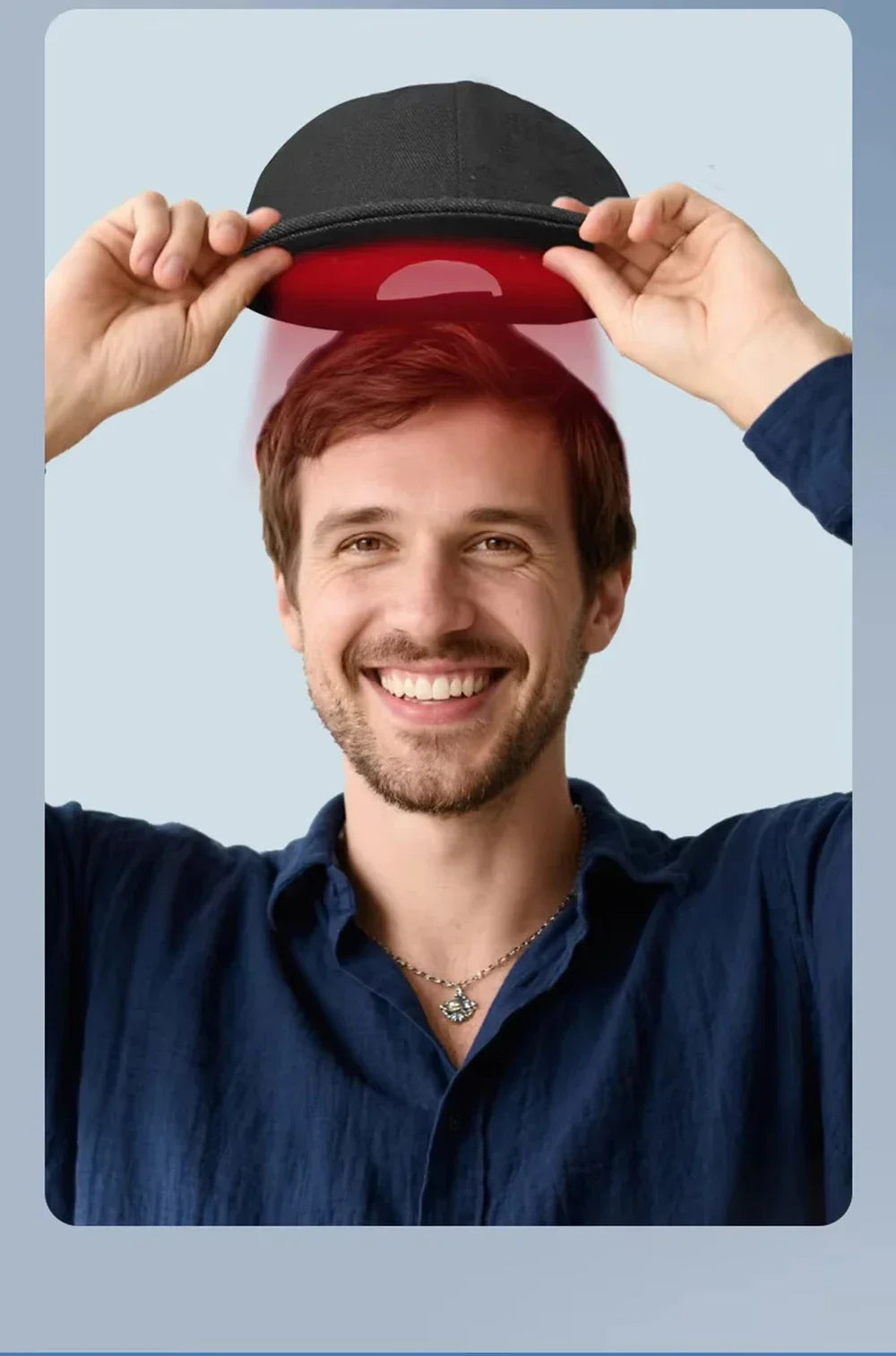 Hair Growth Cap Anti Hair Loss and Growth 142 LED Helmet Hat Hair Regrowth Light Therapy Device Relax Head Treatment Hat Machine
