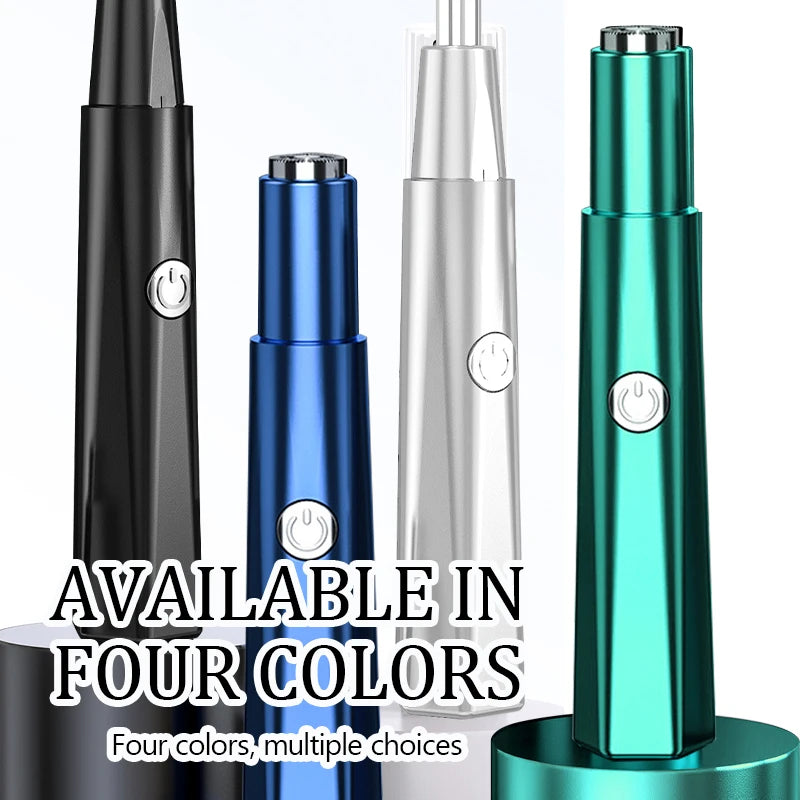 Rechargeable nose hair trimmer electric nose hair trimmer men's shaver nose hair trimmer nose hole trimming scissors