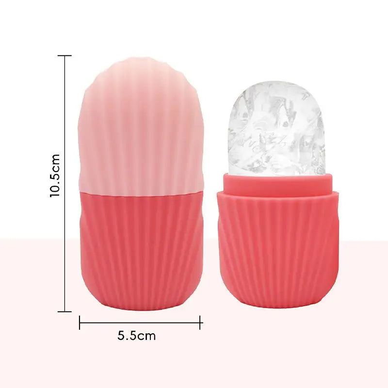 NEW Silicone Trays Facial Eye Roller Ice Ball Beauty Face Lifting Massager Contouring Reduce Acne Skin Care Tool Reusable