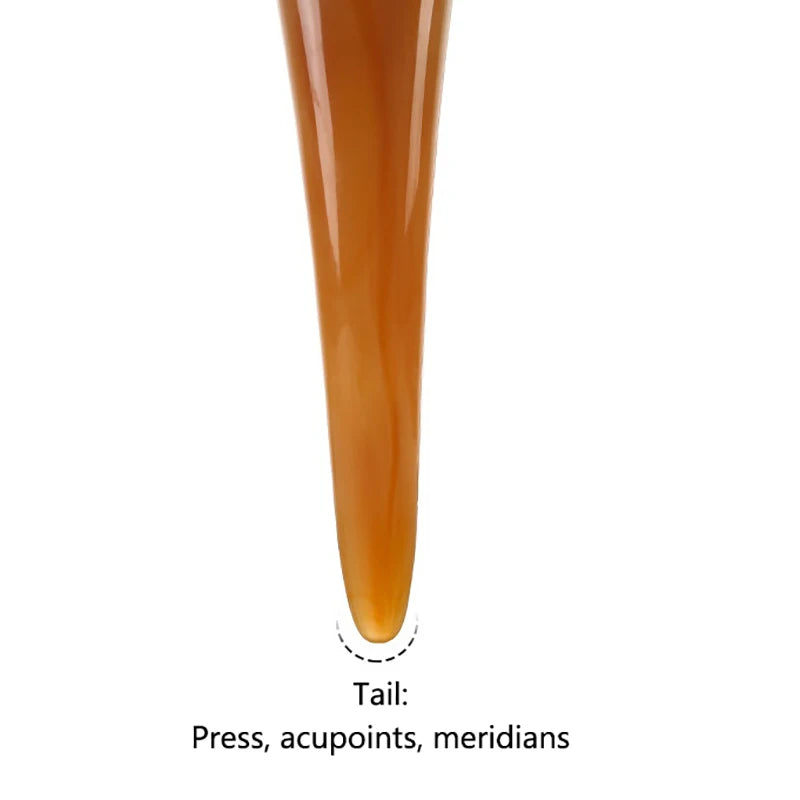 〔San〕 Resin Face Lifting Scraping Massage Nose Lifting Massage Y-shape Guasha Massage Reduce Puffiness Meridians Tool