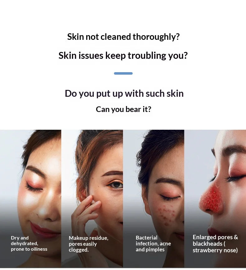 Black Pore Vacuum Cleaner Electric Micro Bubble Cleanser USB Charging Beauty Instrument Skin Care Tool