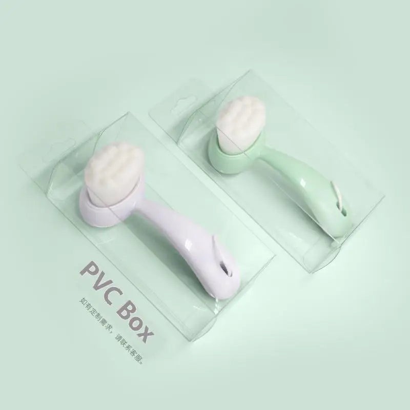 Deep Cleaning Pore Cleaner Wash Face Brush Facial Care Facial Exfoliator Brush Blackhead Soft Face Cleansing Brush