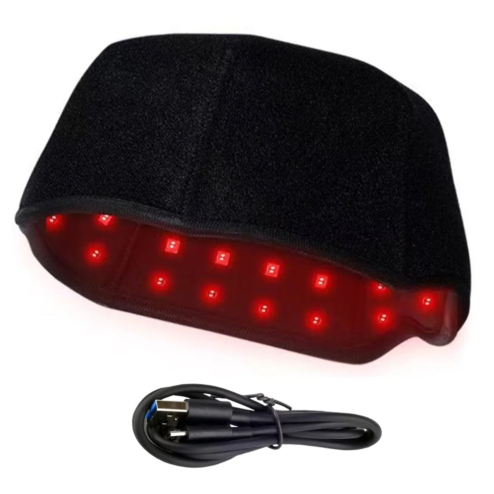 NEW 100LEDs Red Light Therapy For Hair Fast Growth Cap 3in1  Infrared Light 660nm 850nm Therapy Device For Hair Loss Treatment