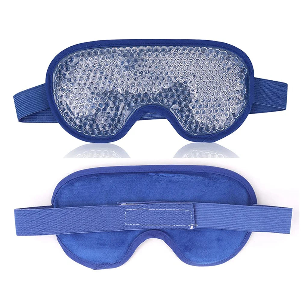 Reusable Cooling Eye Mask for Puffy Eyes, Migraine Relief, and Eye Fatigue - Gel Eye Mask with Cold Therapy and Eye Ice Pack