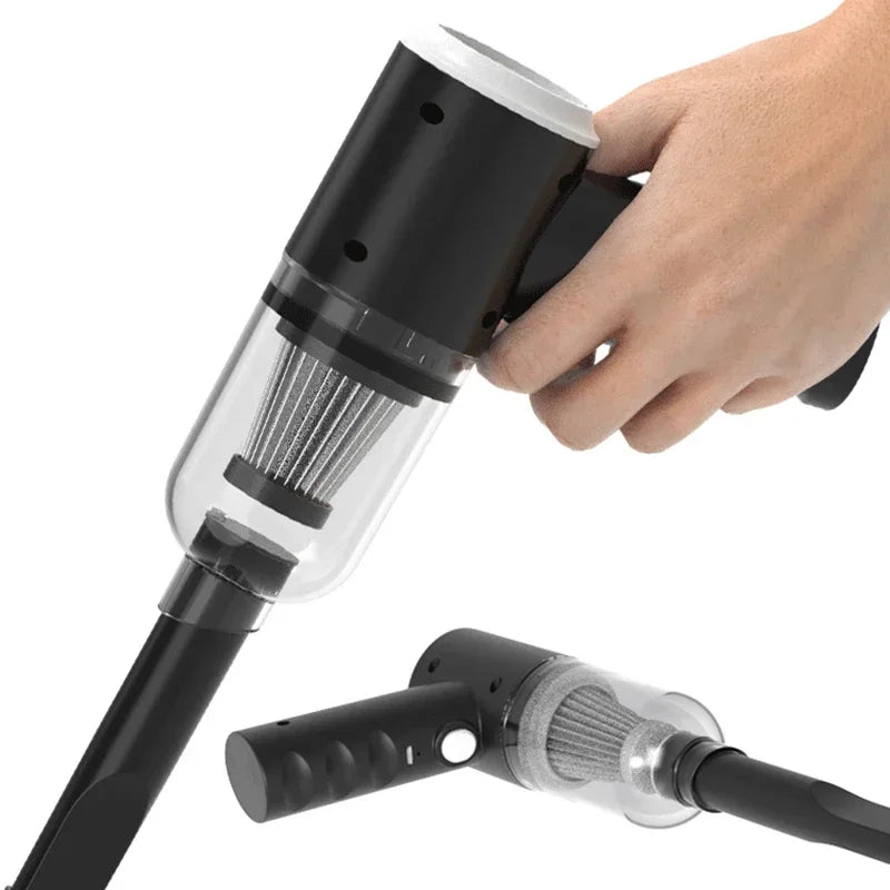 Mini Portable Handheld Car Vacuum Cleaner Multipurpose Car Vacuum With Air Pump For Automobile Interior Small Household Clean