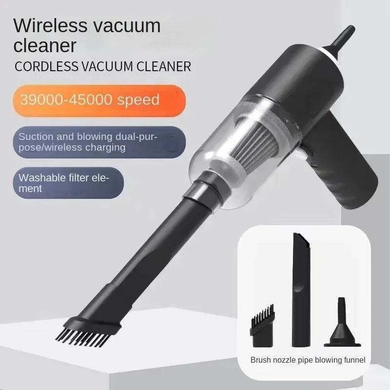 Mini Portable Handheld Car Vacuum Cleaner Multipurpose Car Vacuum With Air Pump For Automobile Interior Small Household Clean