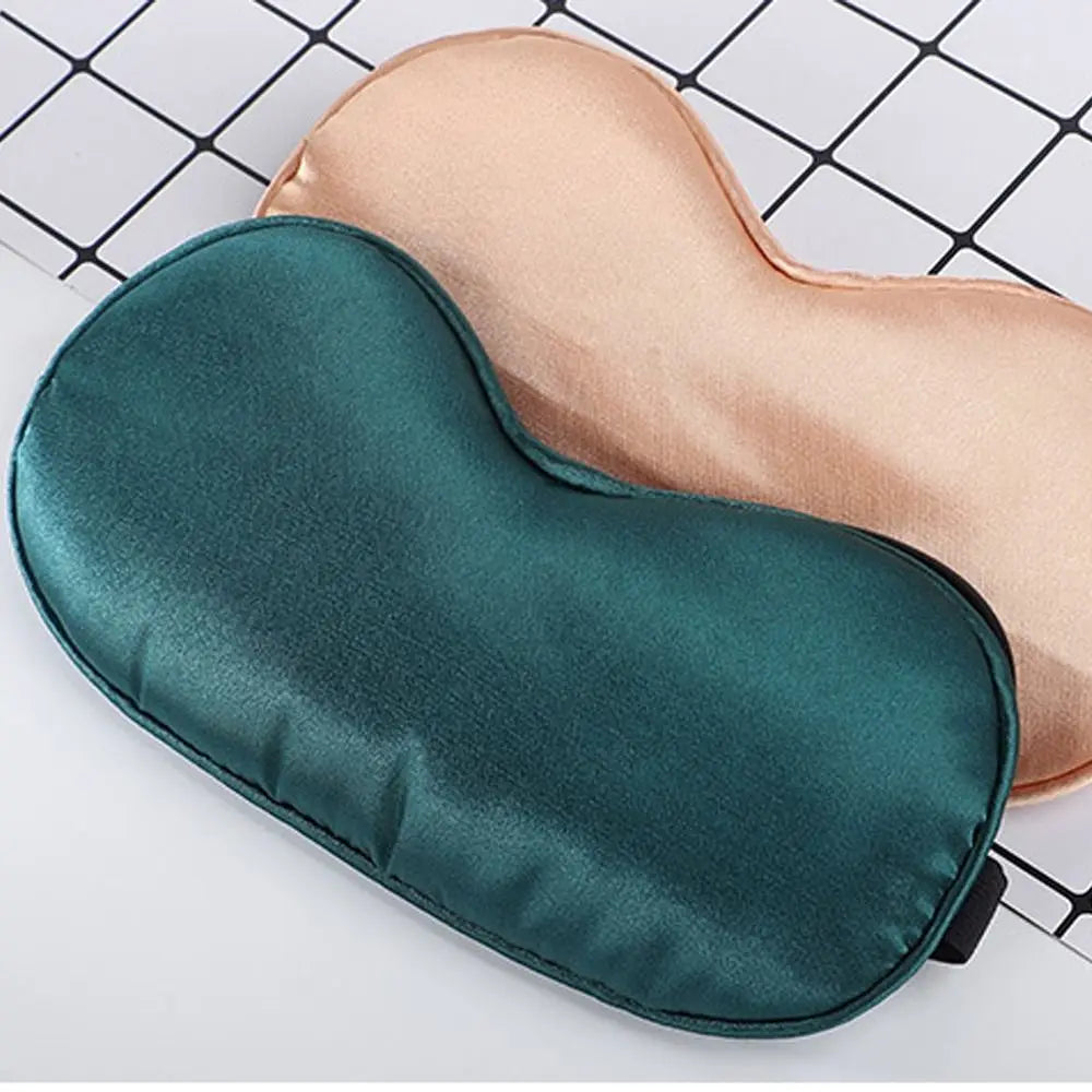 New Electric USB Heated Eye Mask Adjustable Compress Silk Sleep Eye Cover Heated Temp Control Dry Eyes Heating Pad
