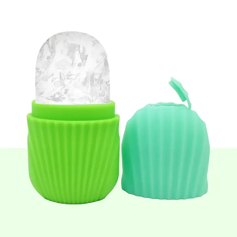 NEW Silicone Trays Facial Eye Roller Ice Ball Beauty Face Lifting Massager Contouring Reduce Acne Skin Care Tool Reusable