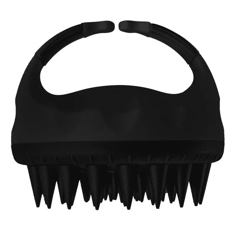 Scalp Scrubber Shampoo Brush with Handle Hair Washing Massager Clean Scalp Exfoliator Tool for Hair Care
