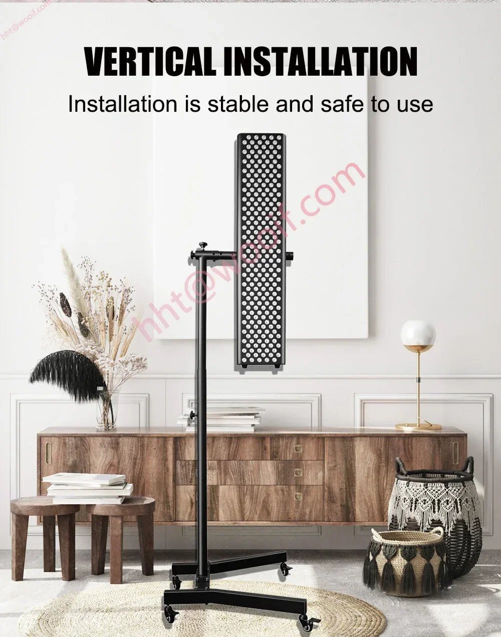 Adjustable  MS300 Stand Infrared Light Therapy Wrap Machine Convenient and Practical Stand Pdt Led Red Light Therapy