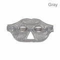 Reusable Cooling Eye Mask with Gel Beads - Visible Cold Compress for Puffy & Dry Eyes, SPA Care Essential