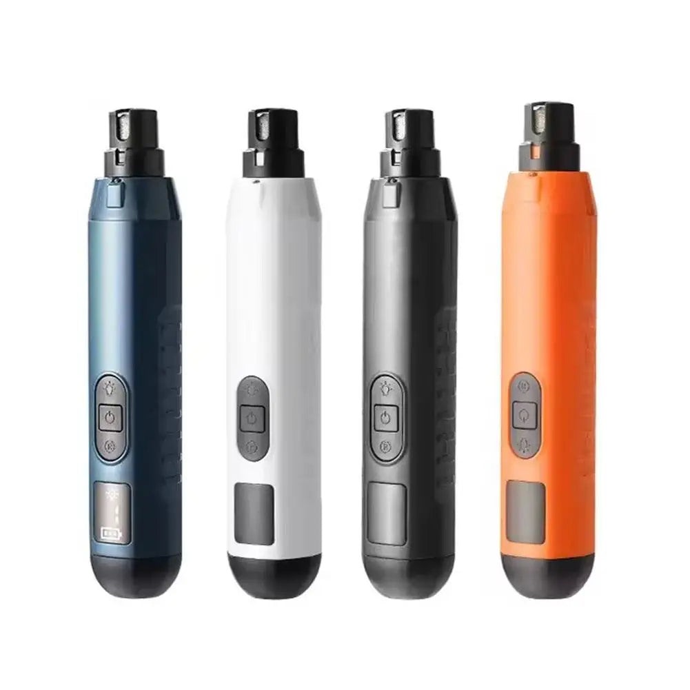 Electric Pet Nail Grinder 5 Speed, Low Noise, Rechargeable For Dogs & Cats, Professional Pet Nail Trimmer Grooming Tool