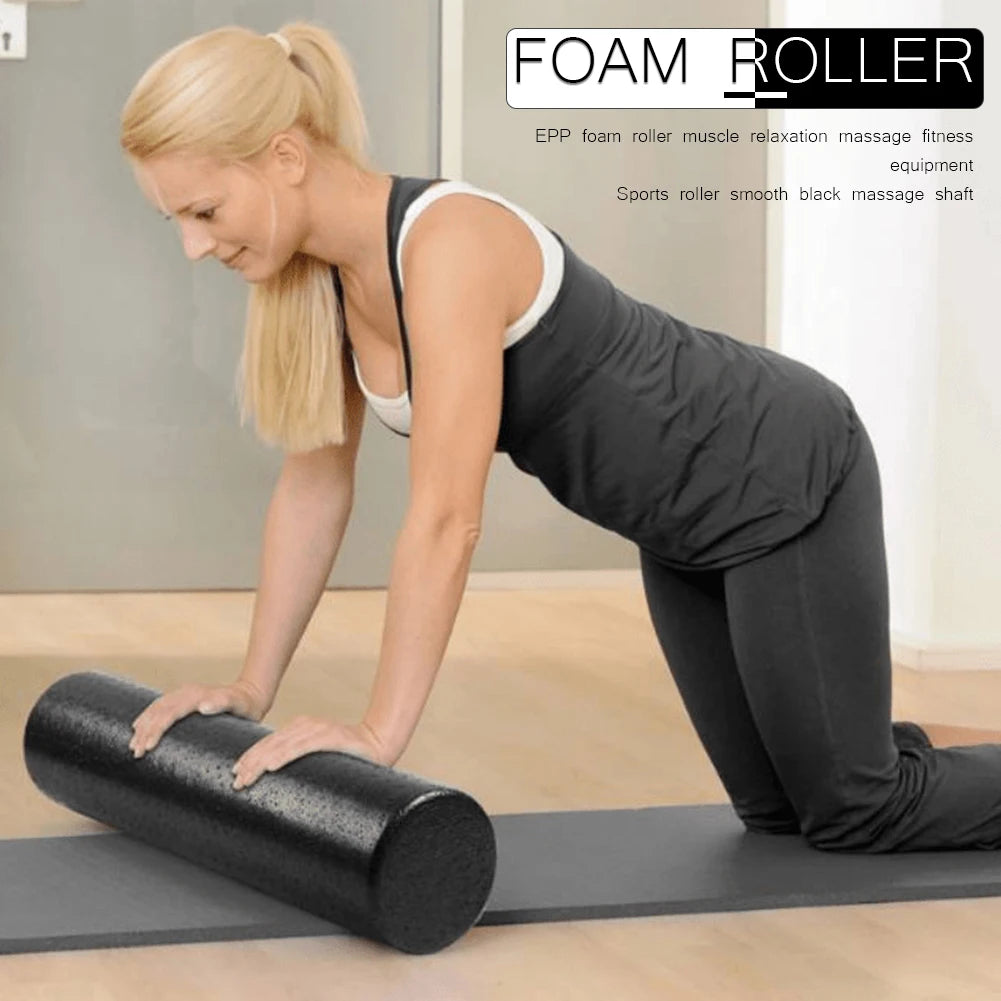 Pilates Foam Roller Yoga Foam Roller 30/45CM Exercise Equipment Massage Roller for Women/Men Muscle Relaxation Roller