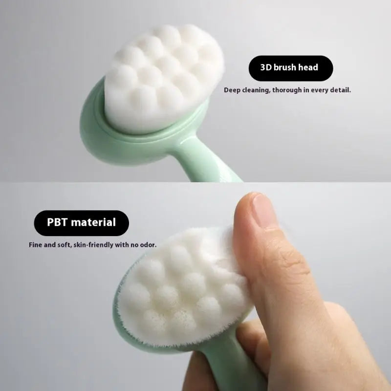 Deep Cleaning Pore Cleaner Wash Face Brush Facial Care Facial Exfoliator Brush Blackhead Soft Face Cleansing Brush