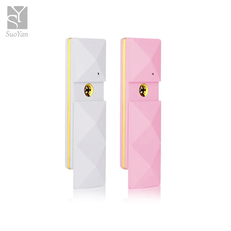 SuoYan Nano Hydrating Mist Device Light Purple High-Frequency Facial Atomizer For Skin Care Steamer Beauty Instrument Cold Spray